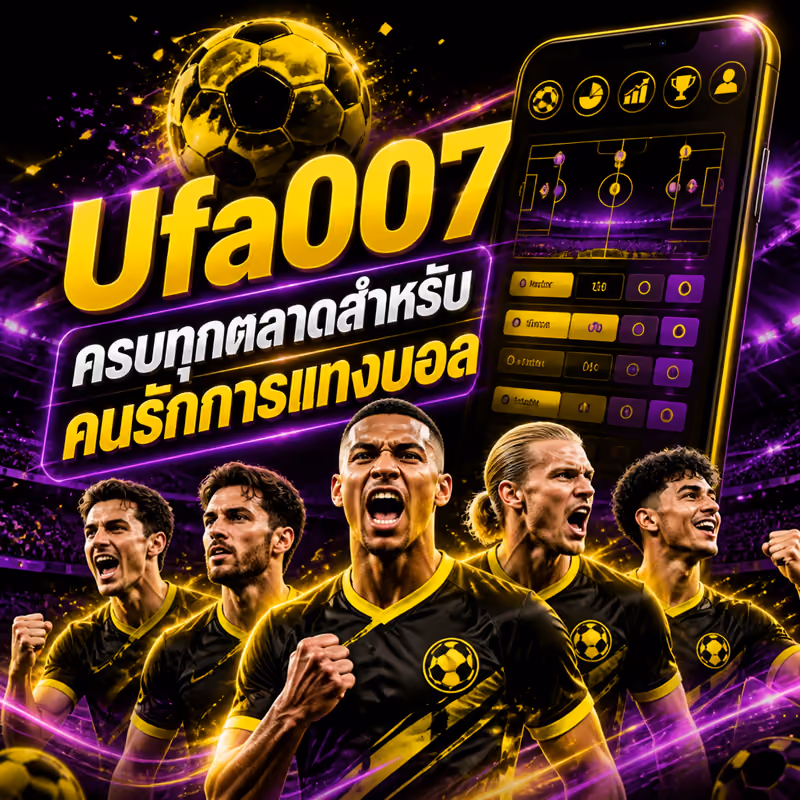ครบทุกตลาดสำหรับคนรักการแทงบอล